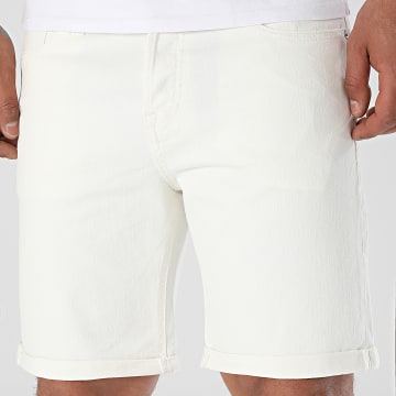 Jack And Jones - Short Jean Rick Original Blanc
