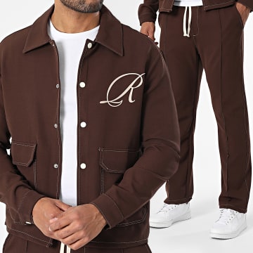 KZR - Ensemble Veste Et Pantalon 138 Marron