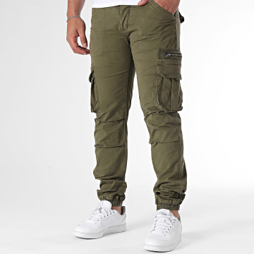 Paname Brothers - Cargohose Axel Khaki Grün