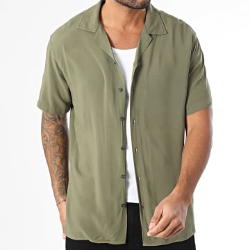 Produkt - Camisa de manga corta Damian Verde caqui