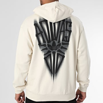 Adidas Originals - Sweat Capuche Skeleton JN4557 Beige