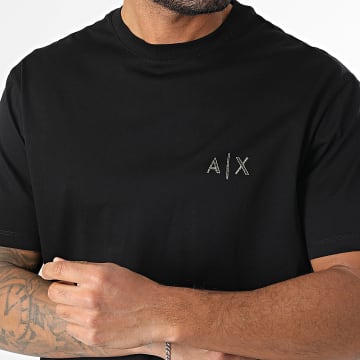 Armani Exchange - Tee Shirt XM000328-AF10364 Noir Doré