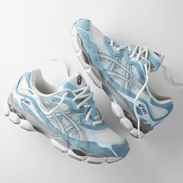 Asics - Baskets Gel NYC 1203A383 Cream Arctic Sky