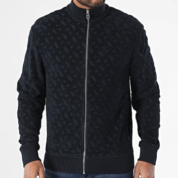 BOSS - Siza 08 Giacca con zip 50537124 Blu navy