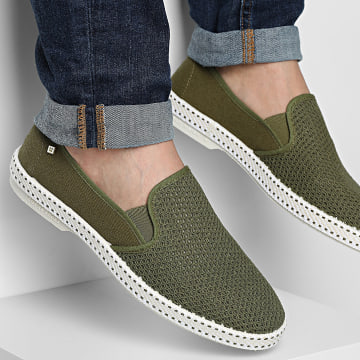 Rivieras - Espadrilles 011 Kaki groen
