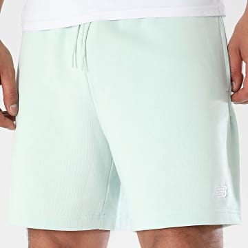 New Balance - MS41520 Pantaloncini da jogging verde chiaro