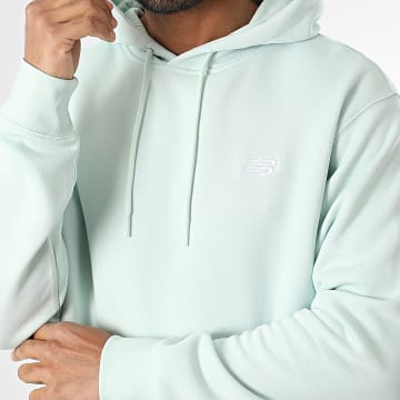 New Balance - MT41511 Sudadera con capucha Verde claro