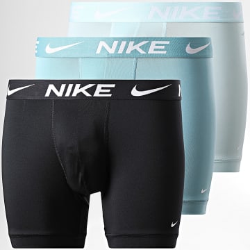 Nike - Lot De 3 Boxers Dri-Fit Essential Micro KE1157 Bleu Clair Noir