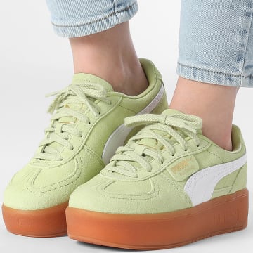 Puma - Palermo Elevata Sneakers Donna 399348 Pistacchio Verde Gum