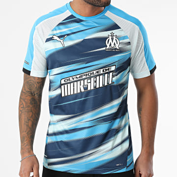 Puma - OM Faster Jersey 781430 Lichtblauw Marine