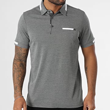 Armita - Polo Manches Courtes 572 Gris Anthracite Chiné