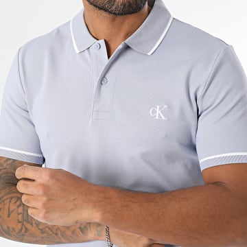 Calvin Klein - Polo Manches Courtes 5603 Bleu Clair