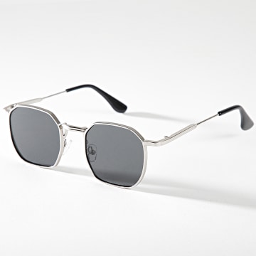 Frilivin - Lunettes De Soleil 713 Dégradé Noir Argenté