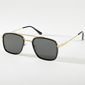Frilivin - 702 Zwart Gouden Zonnebril