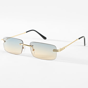 Frilivin - Lunettes De Soleil 317 Vert Marron Doré