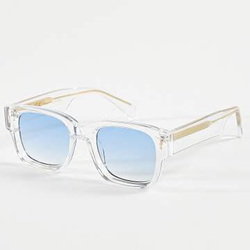 Frilivin - Lunettes De Soleil 167 Transparent Bleu Dégradé
