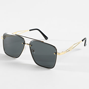 Frilivin - Lunettes De Soleil 118 Noir Doré