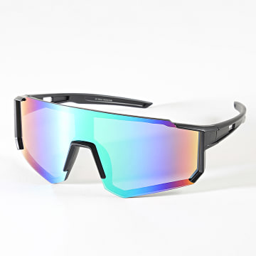 Frilivin - Lunettes De Soleil 050 Noir Iridescent Bleu Clair