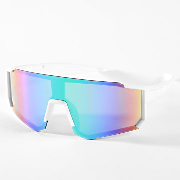 Frilivin - Lunettes De Soleil 050 Blanc Vert Iridescent