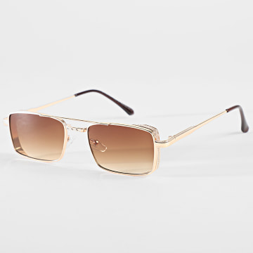Frilivin - Lunettes De Soleil 903 Marron Doré