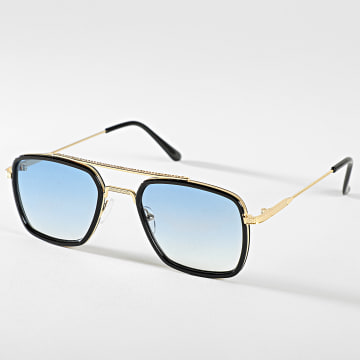 Frilivin - Lunettes De Soleil 702 Doré Bleu