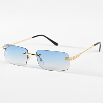 Frilivin - Lunettes De Soleil 317 Bleu Doré