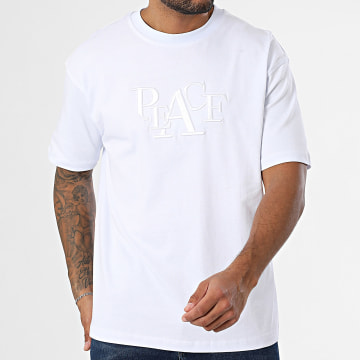 Ikao - Maglietta oversize grande 092 bianco