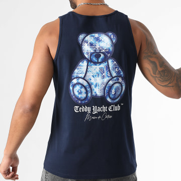 Teddy Yacht Club - Canotta Maison De Couture Blue Sapphire Navy