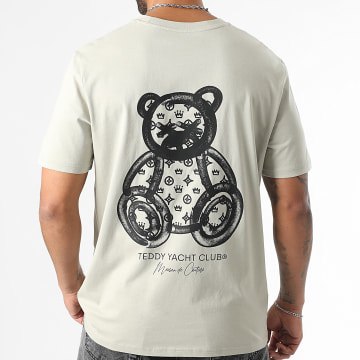 Teddy Yacht Club - Camiseta oversize grande Maison De Couture Rush Gris Beige