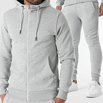 Zayne Paris  - Ensemble De Survetement 834 Gris Chiné