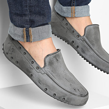Cacatoès - Mocassins Iate Gris Anthracite