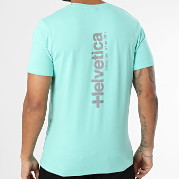 Helvetica - Maglietta riflettente Quintana Turchese