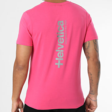 Helvetica - Maglietta Quintana Reflective Pink