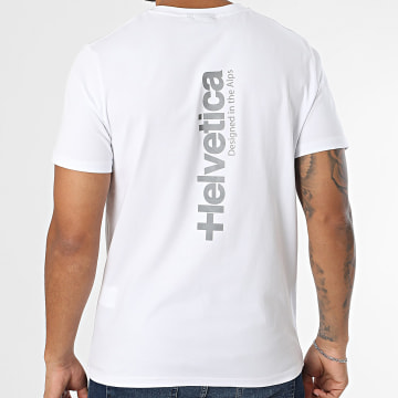 Helvetica - Quintana - Maglietta bianca riflettente