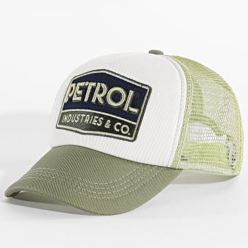 Petrol Industries - Casquette Trucker M-1050-CAP822 Ecru Vert