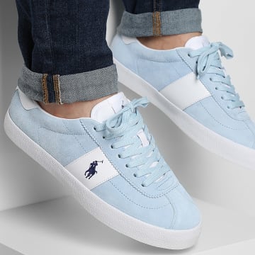 Polo Ralph Lauren - Baskets Court Vulc Blue