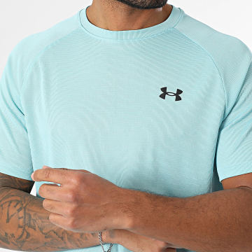Under Armour - Tee Shirt Tech Textured 1382796 Bleu Clair