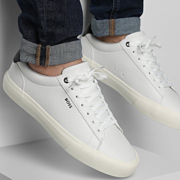 BOSS - Zapatillas Aiden 50542114 Open Blanco