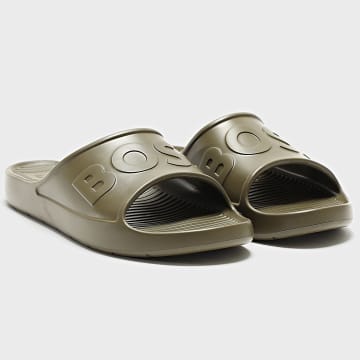 BOSS - Chanclas Darian 50498207 Verde caqui