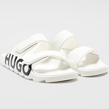 HUGO - Sandales Evander 50542042 Blanc Noir