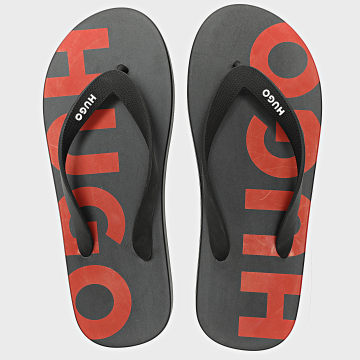 HUGO - Chanclas Arvel 50497860 Negro Rojo