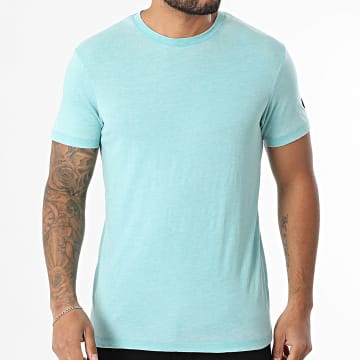 Le Temps Des Cerises - Melo T-Shirt Hellblau meliert
