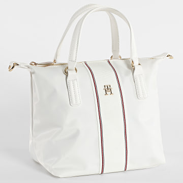 Tommy Hilfiger - Sac A Main Femme Poppy Small Tote Corp 7204 Blanc