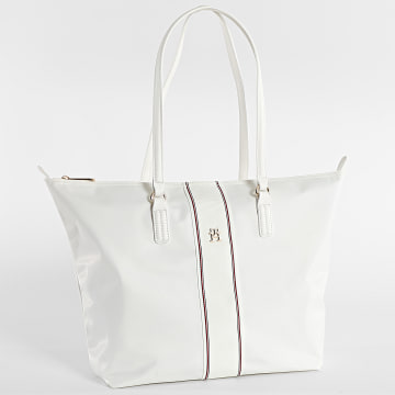 Tommy Hilfiger - Sac A Main Femme Poppy Tote Corp 7205 Blanc