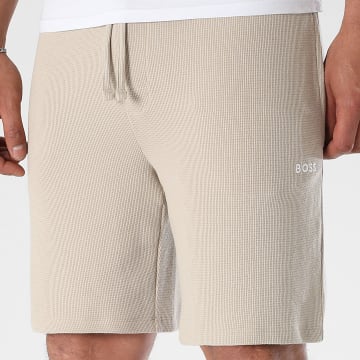 BOSS - Pantalones cortos Waffle 50535884 Beige