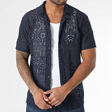 Frilivin - Chemise Manches Courtes 098 Bleu Marine