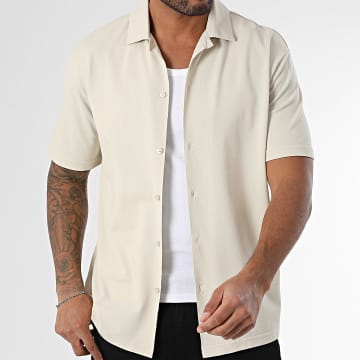 Frilivin - U90 Camisa de manga corta beige
