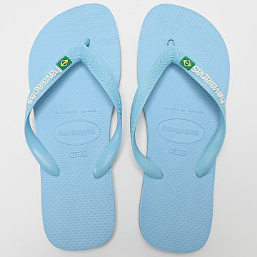 Havaianas - Tongs Brasil Logo 4110850 Bleu Clair