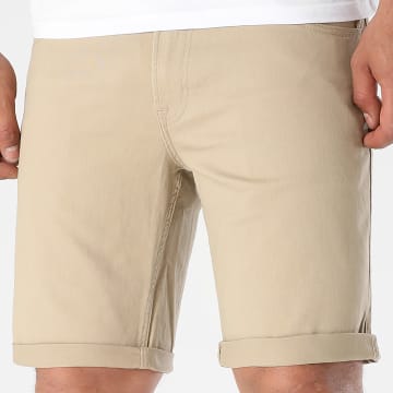 Jack And Jones - Rick Original Jean Korte Broek Donker Beige