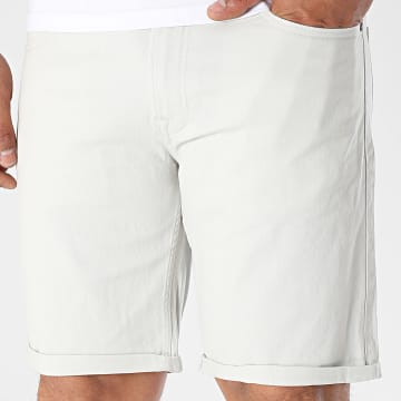 Jack And Jones - Short Jean Rick Original Gris Clair